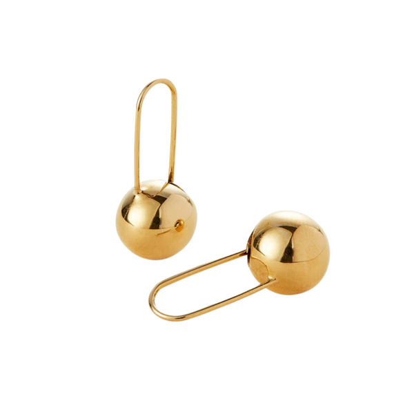 Jenny Bird Celeste Earrings in High Polish Gold