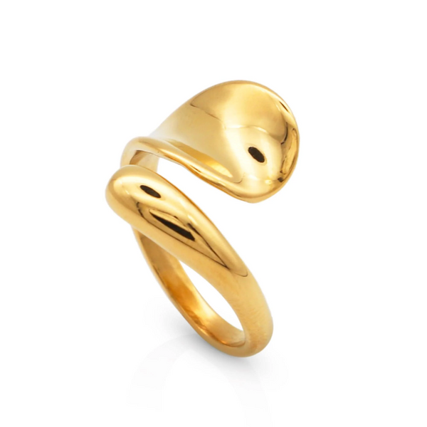 Lover's Tempo Lila Ring in Gold - Size 8