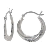 Sterling Silver Hoops