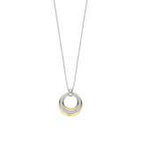 TI SENTO Layered Zirconia Necklace