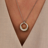 TI SENTO Layered Zirconia Necklace