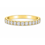 14k Yellow Gold .73CTW Canadian DIamond Band
