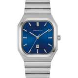 Caravelle Vintage Dress Blue Face Watch