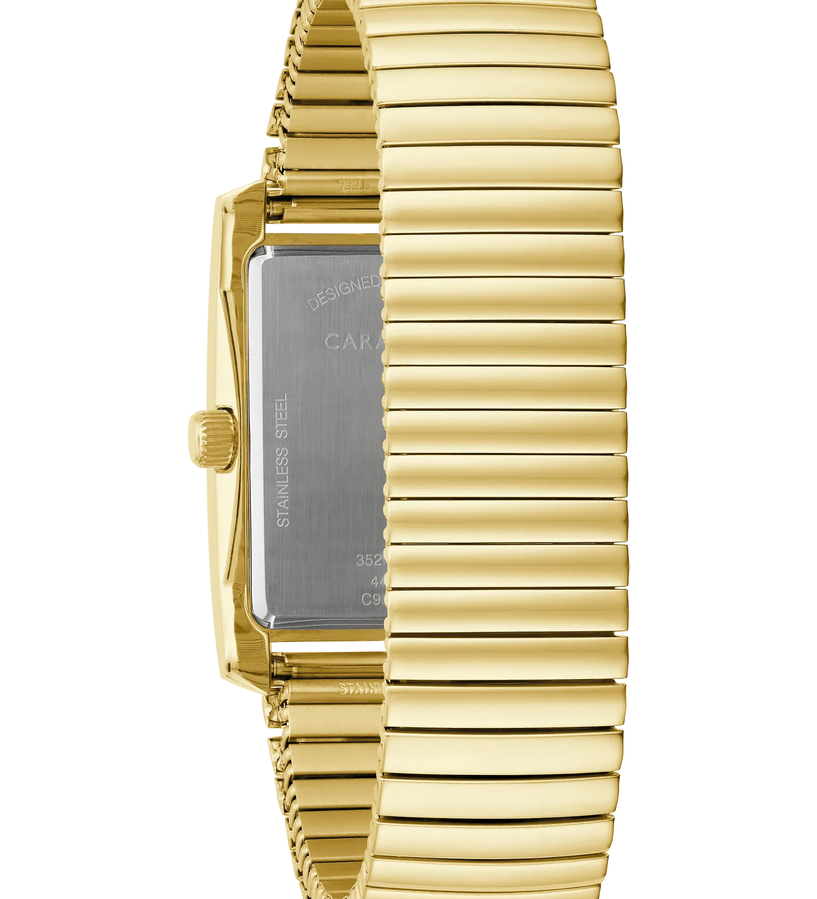 Caravelle Dress Gold Tone Watch