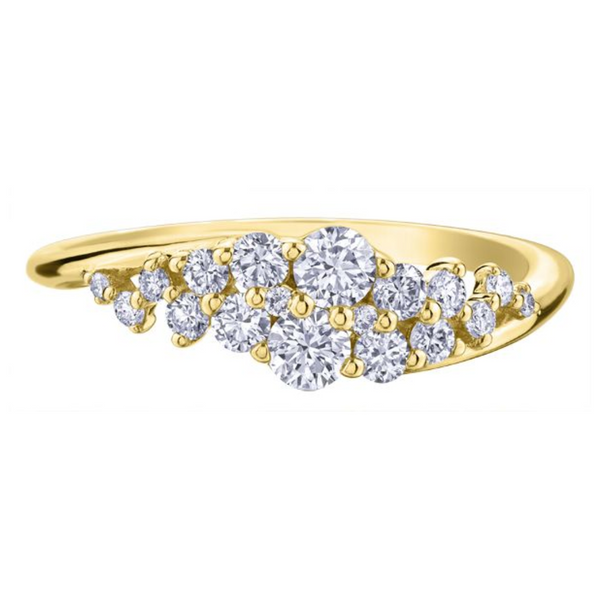 10K Yellow Gold .50CTW Diamond Ring