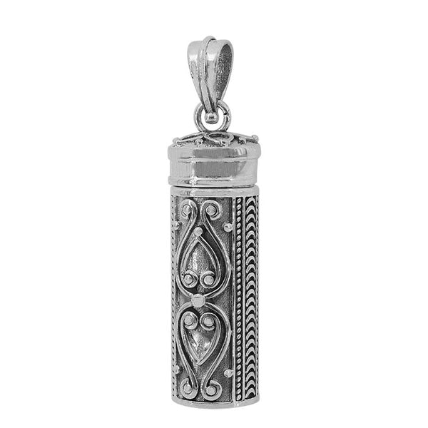 Sterling Silver Urn Pendant