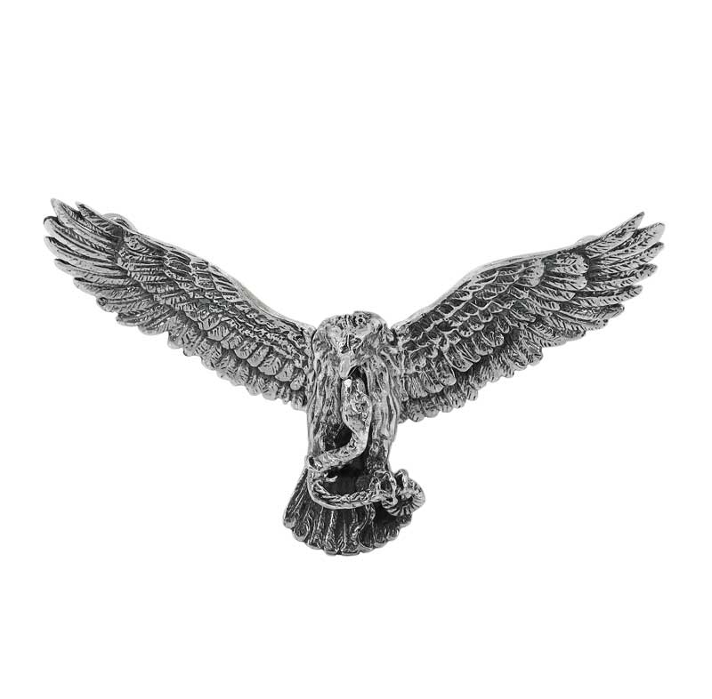 Sterling Silver Eagle And Snake Pendant