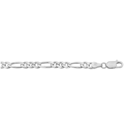 Sterling Silver 20" Figaro Chain