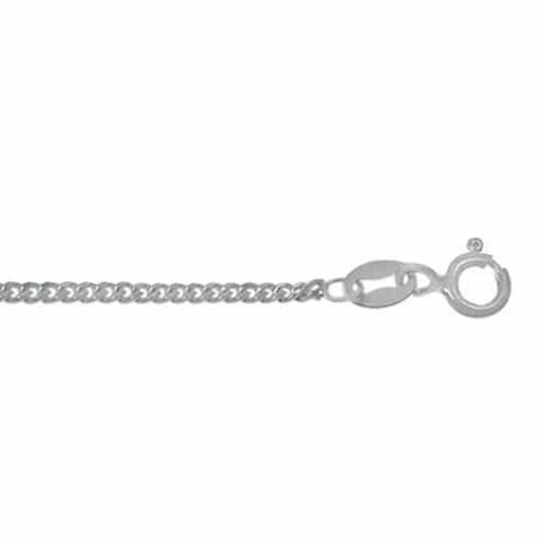 Sterling Silver 18" XLite Curb Chain