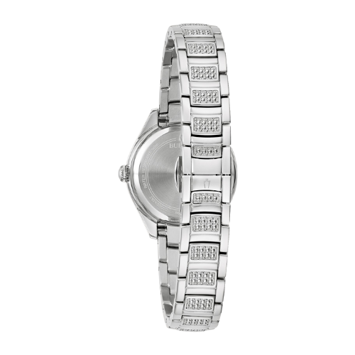 Bulova Crystal Watch with Mother of Pearl Dial