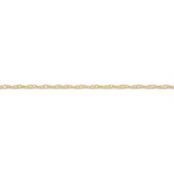 10K Yellow Gold 18/20" Singapore Chain