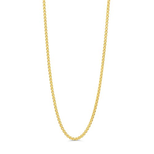 10K Yellow Gold 20" Box Link Chain