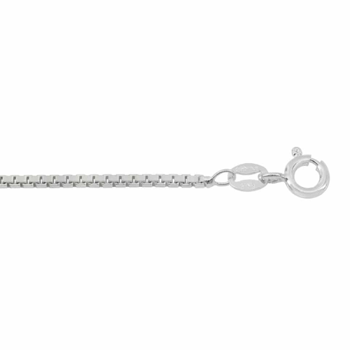 Sterling Silver 30" 1.3mm Box Link Chain