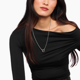 Thomas Sabo Sterling Silver Venetian Necklace with Round Clasp
