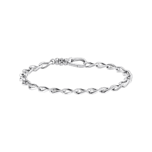 Thomas Sabo Blackened Sterling Silver 19.5cm Curb Link Bracelet