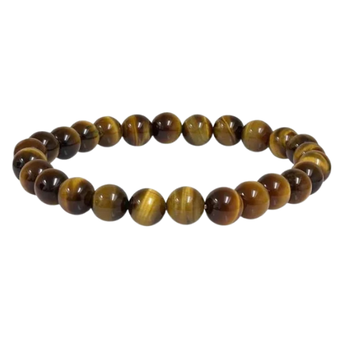Italgem Yellow Tiger Eye 8mm Bead Bracelet