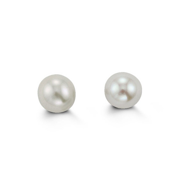 14K Yellow Gold Bella Baby Pearl Stud Earrings