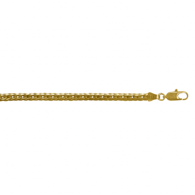 10K Yellow Gold 22" Herringbone Chain