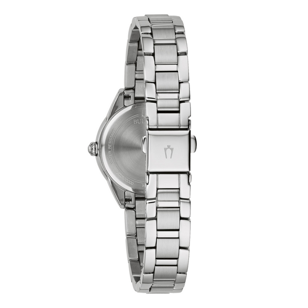 Bulova Sutton Watch with Diamond Accents & Pink Dial