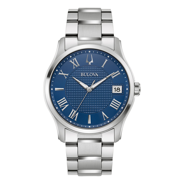 Bulova Wilton Watch with Navy Dial