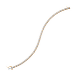 10K Yellow Gold .50ctw Diamond Tennis Bracelet
