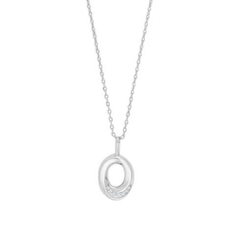 Joanli Nor Rhodium Silver Olga Necklace
