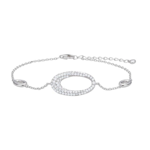 Joanli Nor Rhodium plated Silver Paris Bracelet