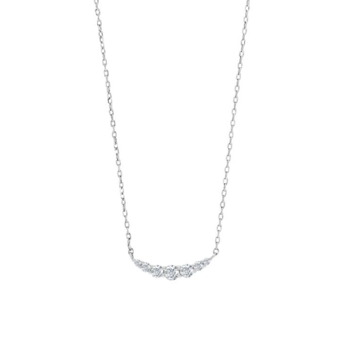 Joanli Nor Rhodium plated Silver Linda Necklace