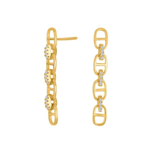 Joanli Nor Gold Tone Lene Earrings