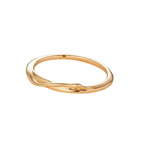 Jenny Bird Colette Bangle in High polish Gold