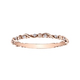 10K Rose Gold .04ctw Chi Chi Enchanted Forest Diamond Ring