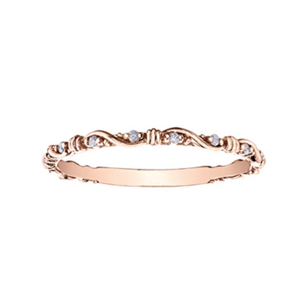 10K Rose Gold .04ctw Chi Chi Enchanted Forest Diamond Ring