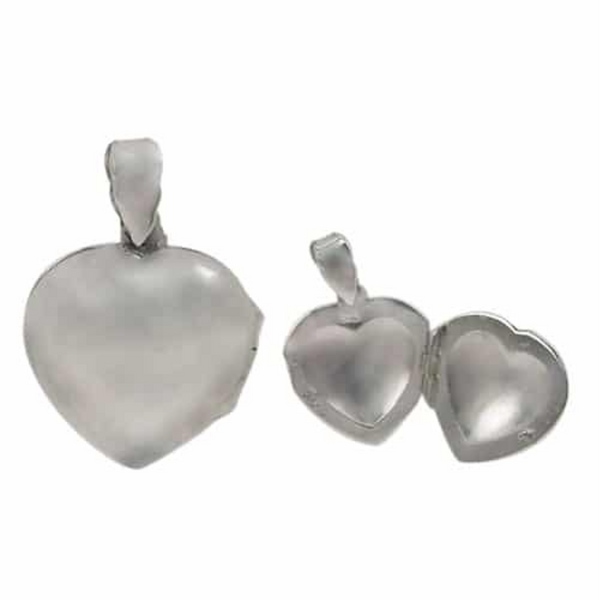 Sterling silver Heart Locket 14mm
