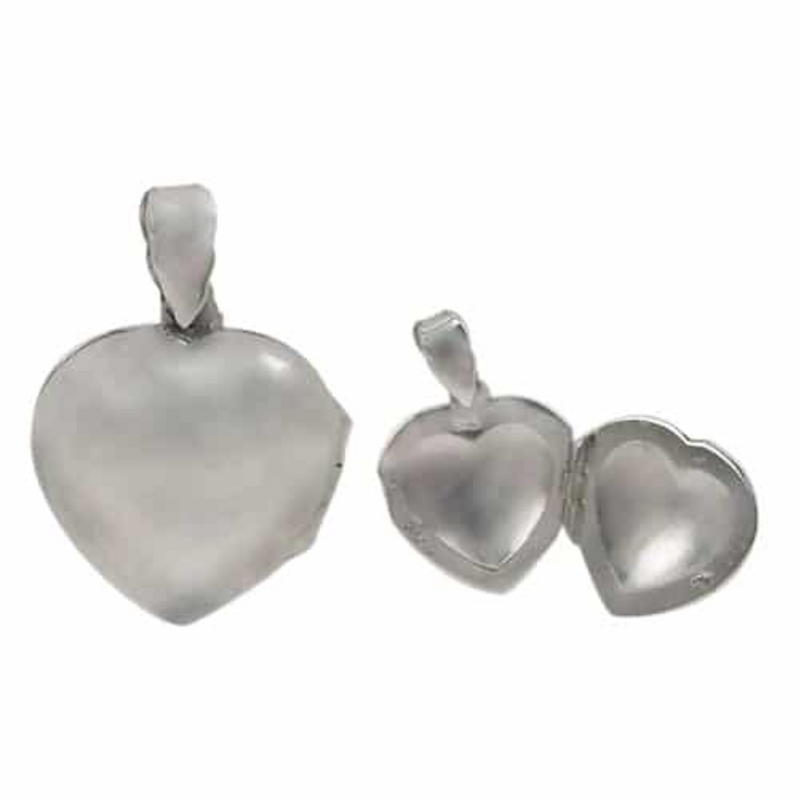 Sterling silver Heart Locket 14mm