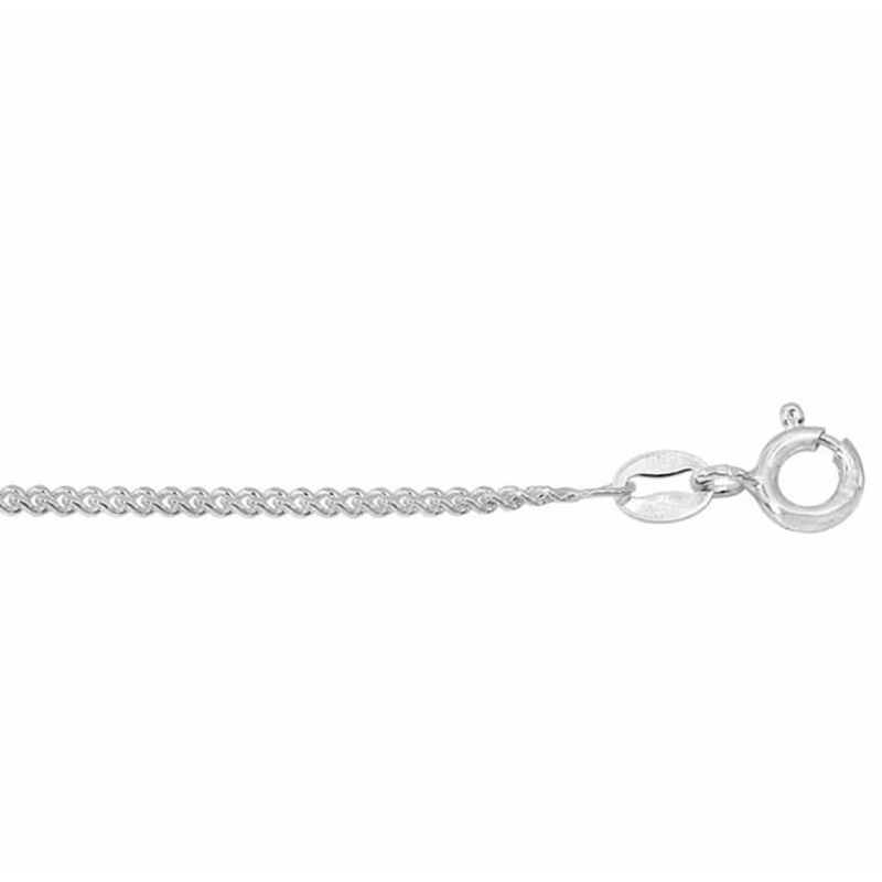 Sterling Silver 16" Curb Chain