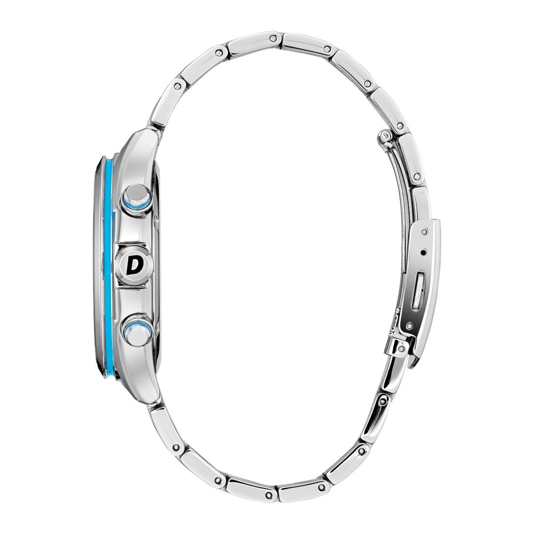 Citizen Weekender Eco-Drive Stainless steel Watch with Blue Dial