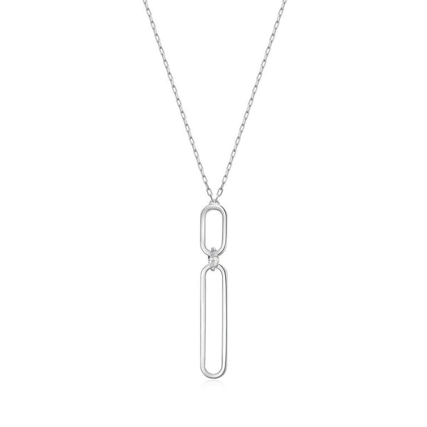 Elle "Parallel" Double Oblong Necklace