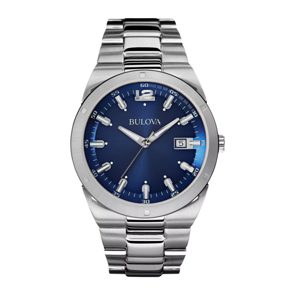 Bulova Classic Watch with Navy Dial