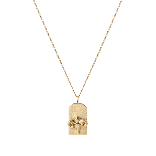 Jenny Bird Aries Zodiac Necklace