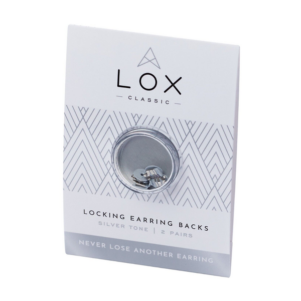 Lox Secure Earring Backs - 2 Pairs