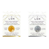 Lox Secure Earring Backs - 2 Pairs