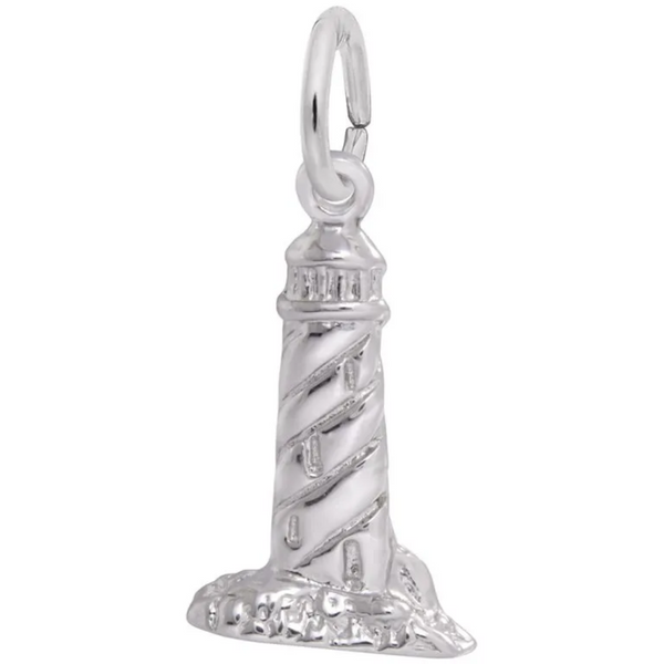 Sterling Silver Peggy's Cove Lighthouse Charm