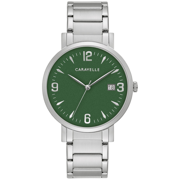 Caravelle Watch with Green Dial