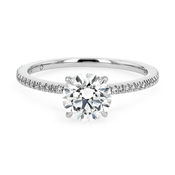 Forevermark Platinum .844ctw "Delicate Icon" Diamond Ring