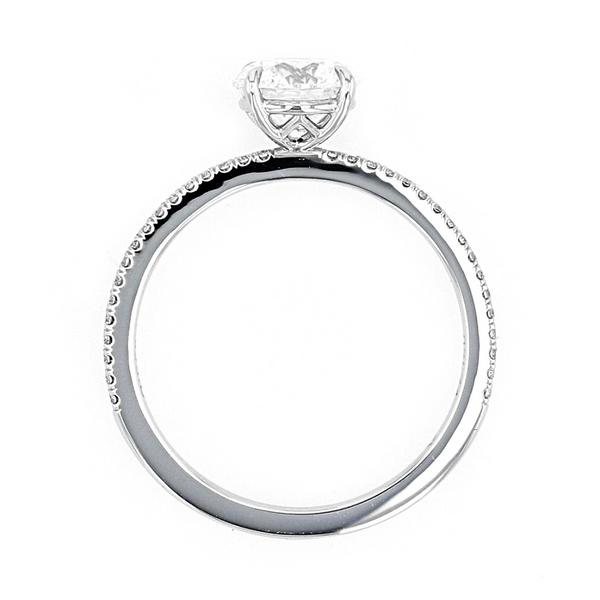 Forevermark Platinum .844ctw "Delicate Icon" Diamond Ring