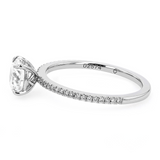 Forevermark Platinum .844ctw "Delicate Icon" Diamond Ring