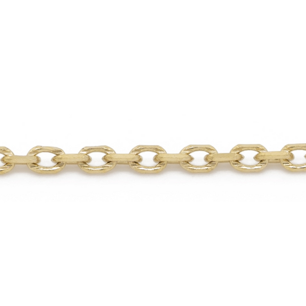 10K Yellow Gold 18/20" Rolo Chain