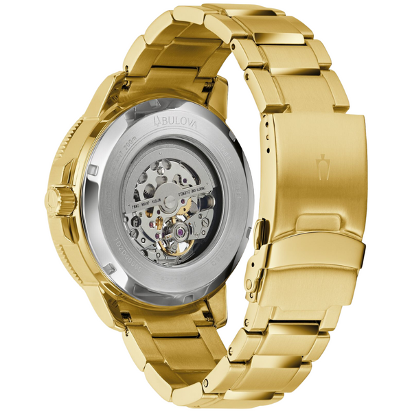 Bulova Marine Automatice Gold Tone Watch
