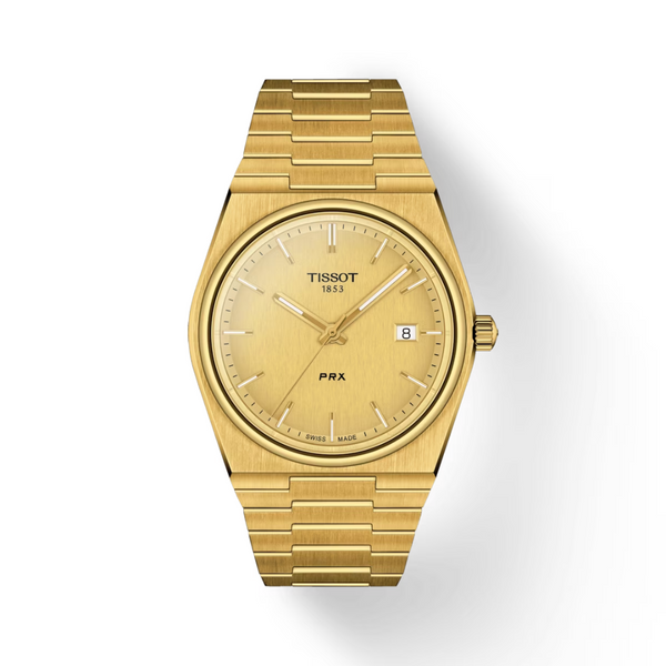 Tissot Gold Tone PRX Watch