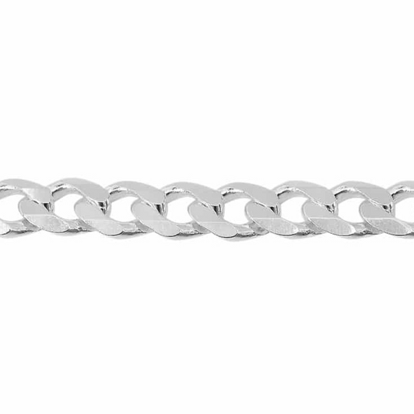 Sterling Silver 7.5" Curb Link Bracelet
